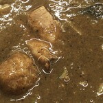 サキマサ - つけ汁（魚粉かき混ぜ後）