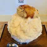 氷舎 ママトコ - 紅はるかの焼きバター・ド・ラムみるく　1,600円