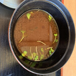 民宿しらい - 味噌汁