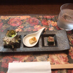 ステーキハウス キッチンリボン - 突き出し。