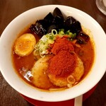 辛いラーメン14 - 辛塩14倍 930円
       +きくらげ 120円