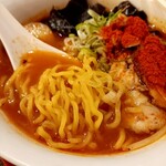 辛いラーメン14 - 麺