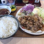南ばん亭 - 焼肉定食（900円）