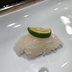 能登前寿司 千代ずし - あおりいか＠能登前十貫