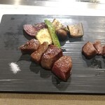 鉄板焼 ステーキ 北野坂 - 