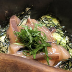 醍醐 - 特製イカの塩辛のどんぶり