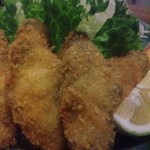家庭料理 きんどん - 冬の味覚『かきフライ』！　『かきのバター焼き』も旨！！