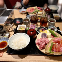 純和牛焼肉 無限亭。 - 無限亭焼肉ランチ（並）¥1,580税込