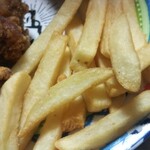 ちっちの唐揚げ - ポテト