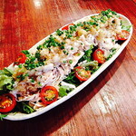 Chilled grated salad