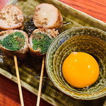 pork sukiyaki skewers