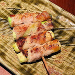 Asparagus pork skewers