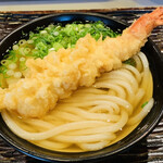うどん 丸香 - ・海老天オンザかけうどん