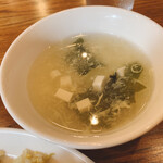 唐朝刀削麺 - スープ