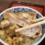 Sobadokoro Tomoeya - ミニカツ丼・もりセット1,000円