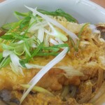 小さな食堂 ヒロ - 海老玉子とじ丼 ※更に更に拡大(2021.09.24)