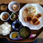お食事処 沖 - 鱧フライ定食