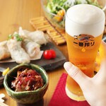 Sumibiyakitori Ayatori - 生ビール