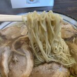 我がや - お馴染みの粘りのあるしなやかな麺です