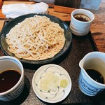 手打ち蕎麦 三乗 - せいろ大盛り