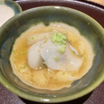 馳走 啐啄一十  - 丹後黒鮑と京湯葉、蕪真薯の羅臼昆布出汁