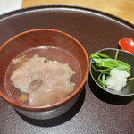 馳走 啐啄一十  - 榊山牛　しゃぶしゃぶ