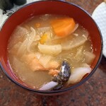 すし 銚子丸 - あら汁