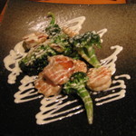 吉与六 - 海老とブロッコリーのマヨネーズ 焼