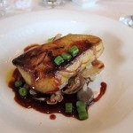 メゾン ドゥ アッシュ - フォアグラのソテーとキノコのリゾット