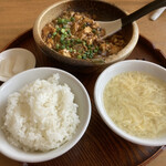 中華料理 信悦 - 麻婆豆腐定食