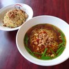 Honkakuchuugokuryouriseikakurashikiten - 台湾ラーメン＆台湾炒飯（780円）2021年9月