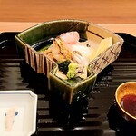 馬車道 大かわ - 鯛・のど黒