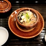 馬車道 大かわ - 鼈と松茸