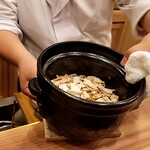 馬車道 大かわ - 松茸ごはん