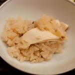 馬車道 大かわ - 松茸ご飯