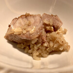 TexturA - シェフの幸せおすそ分け：イベリコ豚のリゾット