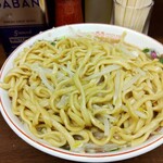 ラーメン二郎 - 天地返し