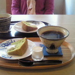 和蔵 - 季節のお惣菜セットのデザート＆コーヒー