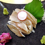 天ぷら処 こさか - 小鯛昆布〆（２０１２年１１月）