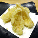 天ぷら処 こさか - カワハギの天ぷら（２０１２年１１月）