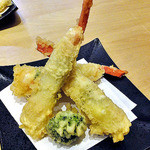 天ぷら処 こさか - カニ春巻き天ぷら（２０１２年１１月）