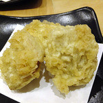 天ぷら処 こさか - 帛乙女（サトイモ）の天ぷら（２０１２年１１月）