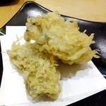 天ぷら処 こさか - カキの天ぷら（２０１２年１１月）