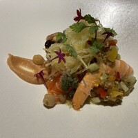 アンフォラ 村上 - ひよこ豆とカマス海の幸