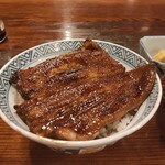 Unagi Sakuraya - 鰻丼アップ