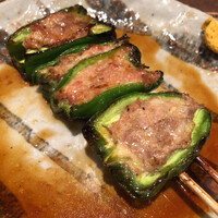 鳥茂 - ピーマン肉詰め