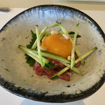 てらおか風舎 - ユッケ