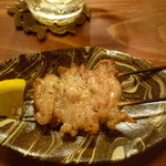 さんさん堂 - 串：皮塩焼き：￥１２０円