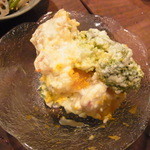 よし田 - ブロッコリーと海老のサラダ