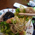 玄蕎麦 野中 - おろしそば啜る